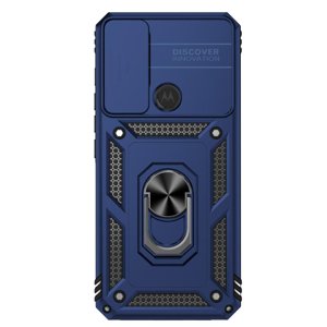 Estuche Gangxun Para Motorola Moto G50, Soporte Giratorio 360°, Estilo Mecánico Y Magnético
