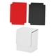 thumbnail image 3 of Soporte Para Caja De Baraja De Cartas Con 2 Divisores, Apto Para Más De 100, Versátil Y Resistente, 8x7,8x10,3cm, Blanco, 3 of 5
