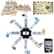 thumbnail image 2 of Juego de dominó Mexican Train Gonoelec Double 12 para adultos, 2 of 3
