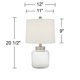 thumbnail image 4 of Juego de 2 Lámparas de Mesa Decorativas 360 Lighting de 52 cm de Altura con Diseño Costero, 4 of 9