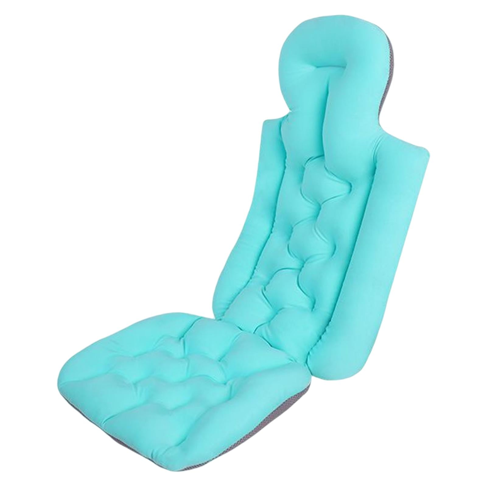Bothyi - Cojín De Bañera De Cuerpo Completo, Soporte De Espalda Transpirable Para Adultos Para Salón De Casa, Azul