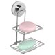 thumbnail image 5 of Soporte Para Jabón En Barra Con Ventosa, Estante Para Almacenamiento De Plato De Jabón Con Drenaje Automático, A Prueba De óxido, 5 of 5
