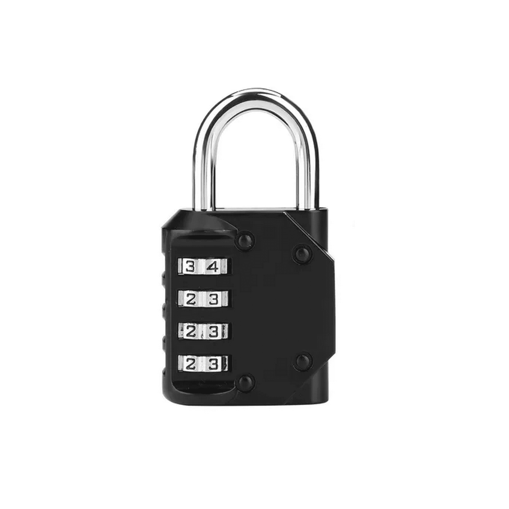 Genérico - X3 Candado Numerica 4 Digitos Candados Seguridad Con Clave