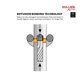 thumbnail image 3 of Broca perforadora Bosch HCFC2061 de 10 mm x 10 cm x 15 cm, 3 of 8