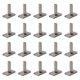 thumbnail image 4 of 20 Piezas De Tornillos Con Ranura En T Para Soporte Doméstico, Caja De Techo, Portaequipajes Para Techo De Coche, M8x16mm, 4 of 5