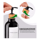 thumbnail image 3 of Dispensador Triple De Bambu Jabon Shampoo Acondicionador Negro, 3 of 7