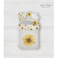 Milsleep - Juego De Cama Girasol