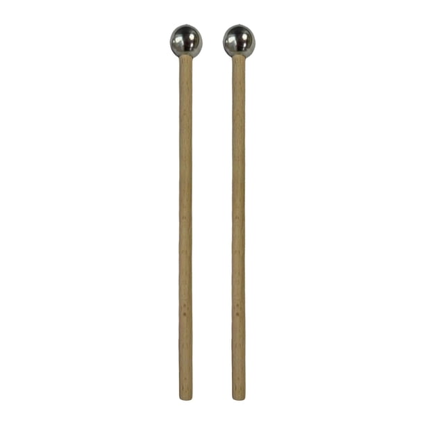 2 piezas Glockenspiel mazo vibráfono mazos principiantes mazo de xilófono palo de percusión para Marimba percusión bloque de madera , cabeza corta y cabeza corta y redonda