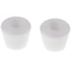 thumbnail image 2 of 2pcs pu patines de ruedas toe stop patines en línea patines de hielo accesorios blanco, 2 of 5