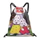 thumbnail image 1 of Max y Ruby Mochila de Cuerdas para Deportes y Gimnasio, Bolsa de Cuerdas Resistente al Agua, Bolsa Cinch, 30×40cm, 1 of 6