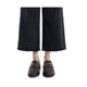 thumbnail image 3 of Mocasines Mujer Cuero Con Hebilla Dorada Gris Carmela gris 39, 3 of 5