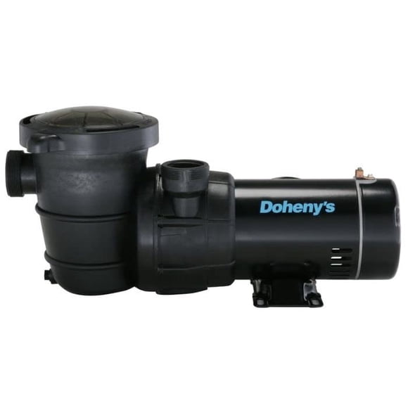 Bomba para piscina Doheny's de 1.5 HP, 115 V, eje de acero inoxidable