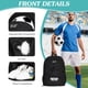 thumbnail image 3 of Mochila deportiva WOLT para fútbol juvenil, baloncesto y voleibol, negra, 3 of 7