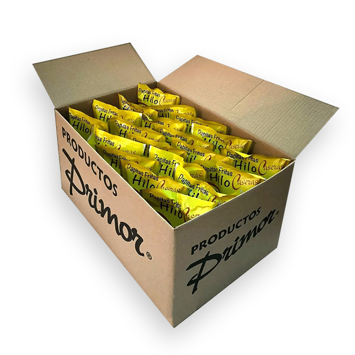 Caja Papas Hilo 20 Unidades 200 Grs - Primor