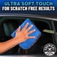 thumbnail image 2 of Toallas de microfibra Chemical Guys de calidad profesional, color azul, 12 unidades, 2 of 7