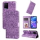 thumbnail image 1 of Funda tipo cartera FOXDOCK para Vivo Y21 , diseño girasol en relieve, cuero PU, cierre magnético, soporte y tarjetero, 1 of 5