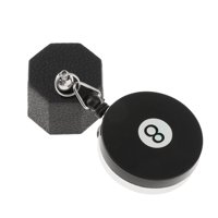 Magideal - Soporte Retráctil Para Tiza De Billar, Soporte Para Tiza De Snooker, Clip Para Cinturón, Accesorios De Billar, Herramienta Portátil Para Juego En Casa Octagonal