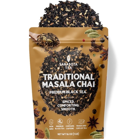 Té Masala Chai 454 g SARASOTA COFFEE & TEA CO.