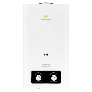 Mademsa - Calefont Gas Licuado 8 Litros Tiro Natural Essential 8 Eco
