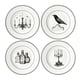 thumbnail image 1 of Juego de vajilla Lenox Vintage para Halloween, plato de postre de 4 piezas, 1 of 9