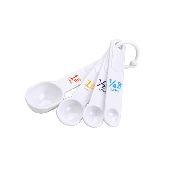Juego de 4 cucharas dosificadoras GoodCook de acero inoxidable