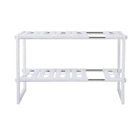 Genérico - Estante Organizador 2 Niveles Multiuso Cocina