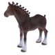 thumbnail image 3 of figuras de acción de estatuilla de modelo de animal realista playset ni?os juguete clydesdale, 3 of 5