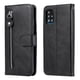 thumbnail image 4 of Funda con Cremallera para Samsung Galaxy A51 5G, Carcasa Cartera de Cuero PU con Soporte y Tarjetero, 4 of 6