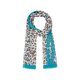 thumbnail image 1 of INSPIRE CHIC Bufanda Vintage de Leopardo para Mujer, Ligera y Sedosa, Pañuelo Protector Solar para Viajes Diarios, Talla Única Azul, 1 of 6