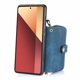 thumbnail image 2 of Funda Tipo Cartera con Correa Cruzada para Xiaomi Redmi Note 13 Pro 4G Protección Contra Golpes Azul, 2 of 6