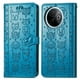 thumbnail image 2 of Funda Cartera FOXDOCK para Vivo Y39 5G , Flip PU con Relieve de Gatos y Perros, Tarjetero y Soporte, 2 of 6
