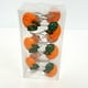 thumbnail image 1 of 12pcs Pumpkin Shape Resin Decorative Curtain Hook, Shower Curtain Ring, Curtain Hook, Bathroom Supplies Hardware Accessories, 1 of 4