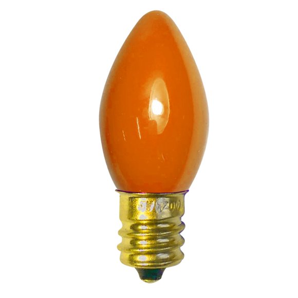 Bombillas de Repuesto Brite Star C7 Naranja - Pack de 4 (120 V)