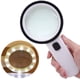 thumbnail image 1 of Lupa con luz, 30 aumentos, lente de aumento iluminada gigante de alta potencia para personas mayores que leen letra pequeña, sellos, mapas, inspecciones y degeneración macular., 1 of 6
