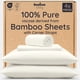 thumbnail image 1 of Juego de sábanas Bambaw 100% viscosa derivado de Bamboo King Size, 1 of 8