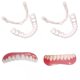 thumbnail image 2 of 2 Pares De Carillas Superiores E Inferiores Dientes Falsos Sonrisa Dentadura Dientes Dentales, 2 of 2