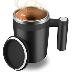 Veat00L - Tazas De Café Magnéticas Recargables, Tazas Híbridas Automáticas Impermeables De Leche / Cacao En La Oficina / Cocina / Viaje, 14 Onzas, El Mejor Regalo