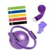thumbnail image 3 of 9 Anillos De Pilates Para Fitness Para Mujeres, Bandas De Resistencia Para Principiantes, Piernas Y Brazos, Morados, 3 of 5
