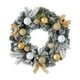 thumbnail image 2 of Corona navideña Corona navideña decorativa para puerta de entrada Decoración navideña para invierno Interior Exterior Ventana Porche Acción de Gracias 30 centímetros, 2 of 5
