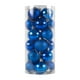 thumbnail image 5 of 24 Piezas De Adornos De Bolas De Navidad DIY Para Graduación árbol De Navidad Al Aire Libre Azul, 5 of 5