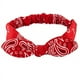 thumbnail image 4 of Vintage Boho Paisley Print Headbands - Soft Elastic Bowknot Hair Accessories, 4 of 5