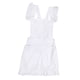 thumbnail image 2 of Delantal De Cocina Todo Blanco Poliéster Algodón Delantal De Sirvientas Fiesta De Barbacoa Vestido De Lujo, 2 of 3