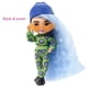 thumbnail image 3 of Minimuñeca Barbie Extra #3 de 14 cm con moda y accesorios, 3 of 6