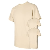 Camiseta Gildan Heavy Cotton Para Hombre, Talla S Natural (Paquete De 3)