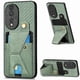 thumbnail image 1 of Funda Resistente para Honor 80 con Tarjetero y Soporte, Diseño Magnético Verde, 1 of 5