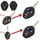 thumbnail image 3 of Funda protectora de silicona para llavero para Mitsubishi (2 unidades), 3 of 5