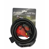 Powerbike - Candado Cable Con Clave 12X1800Mm