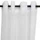 thumbnail image 2 of Set  2 Cortinas   gasa cuadros 1.40 x 2.25 Blanco, 2 of 3