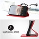 thumbnail image 2 of Funda Cartera Fibra de Carbono para Motorola MOTO G85 5G con Soporte y Cierre Magnético Rojo, 2 of 6