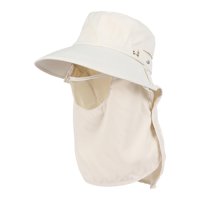 Magideal - Sombrero Para El Sol Con Protección Facial, Para Pesca, Para Hombre Y Mujer, Ideal Para Viajes, Actividades Al Aire Libre, Senderismo, Jardinería Y Mo Beige